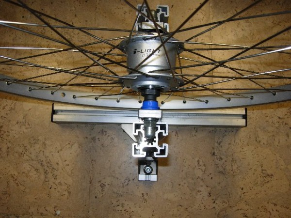 Zentrierständer aus Bosch-Profilen